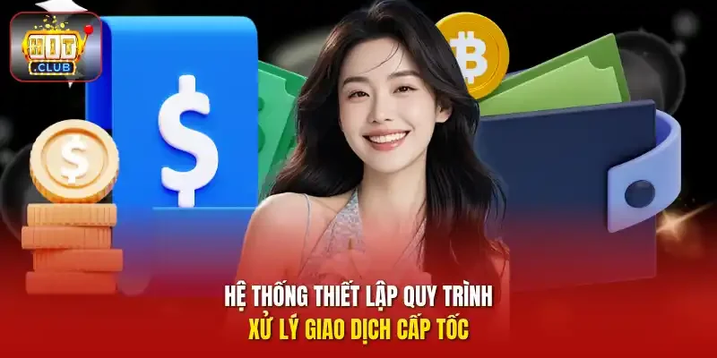 Hệ thống thiết lập quy trình xử lý giao dịch cấp tốc